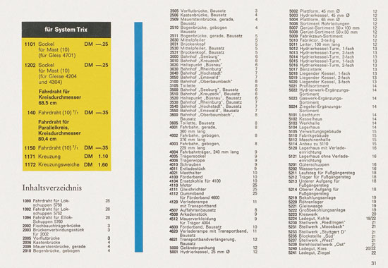 Seite 31 Vollmer Katalog 1966-1967