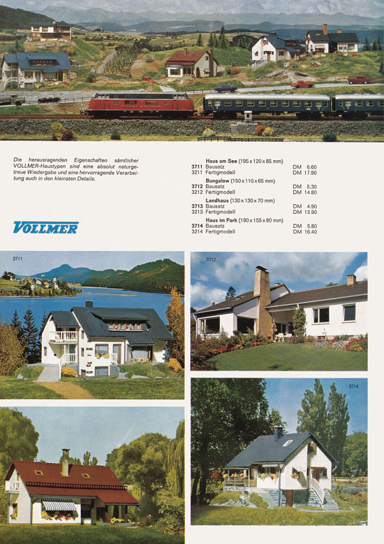 Seite 8 Vollmer Katalog 1968-1969