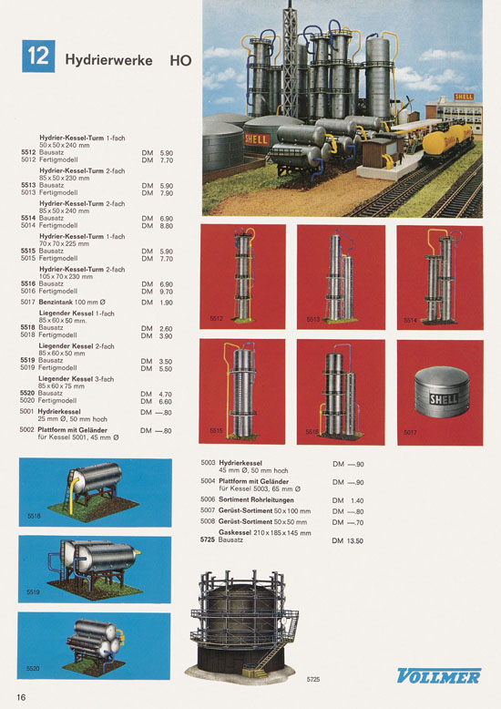 Seite 16 Vollmer Katalog 1968-1969