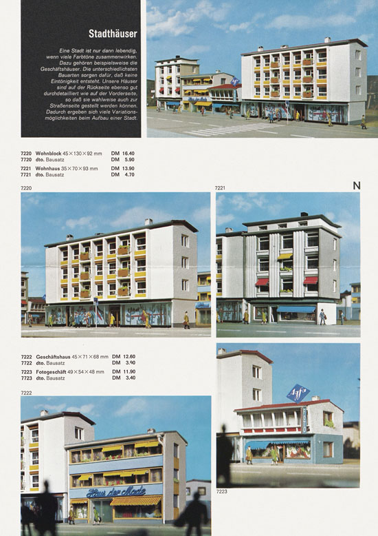 Seite 3 Vollmer Neuheiten 1968