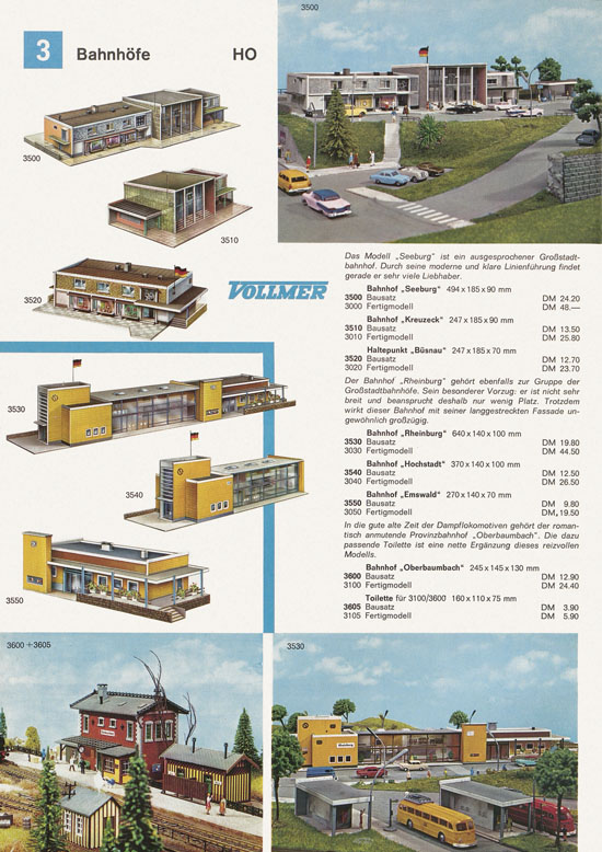 Seite 4 Vollmer Katalog 1969-1970