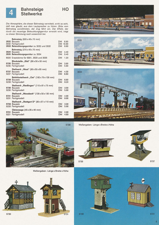Seite 5 Vollmer Katalog 1969-1970