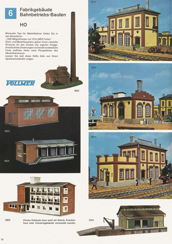 Seite 10 Vollmer Katalog 1969-1970