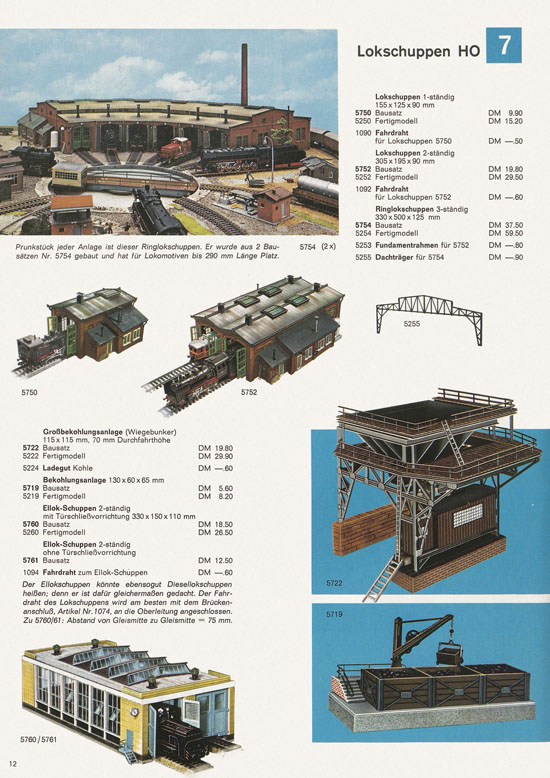 Seite 12 Vollmer Katalog 1969-1970