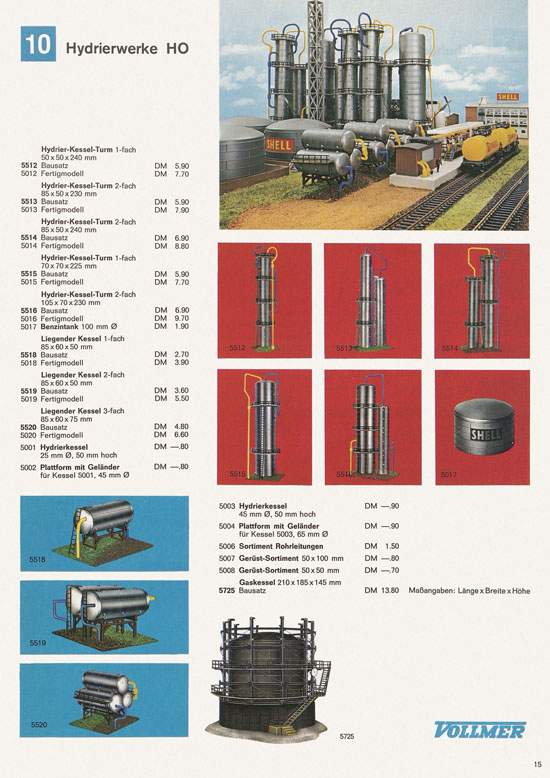 Seite 15 Vollmer Katalog 1969-1970