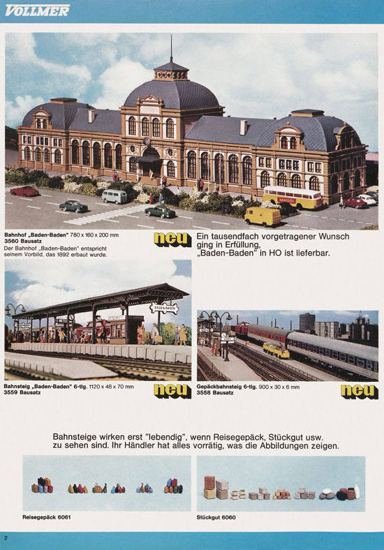 Seite 2 Vollmer Katalog 1976