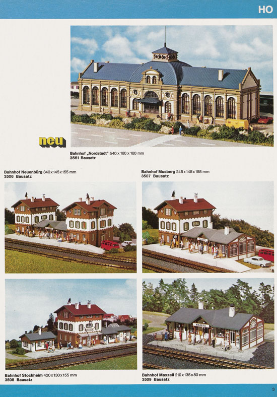 Seite 3 Vollmer Katalog 1976