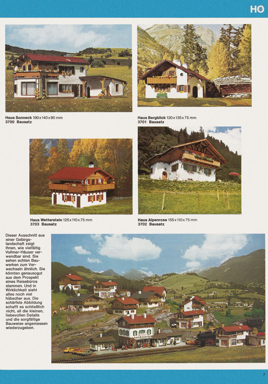 Seite 7 Vollmer Katalog 1976