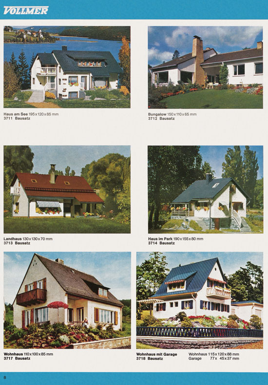 Seite 8 Vollmer Katalog 1976