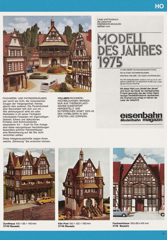 Seite 11 Vollmer Katalog 1976