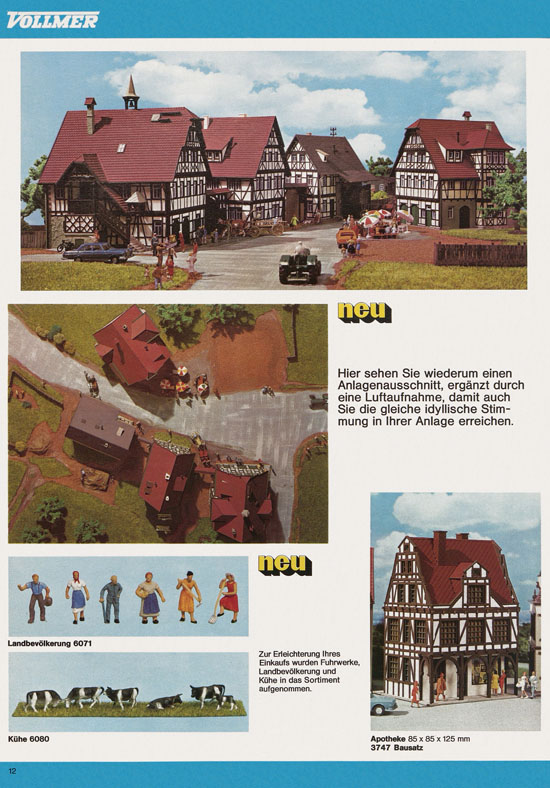 Seite 12 Vollmer Katalog 1976