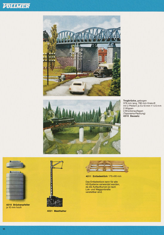 Seite 16 Vollmer Katalog 1976