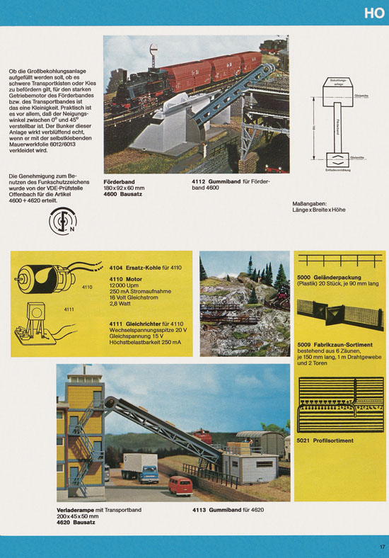 Seite 17 Vollmer Katalog 1976