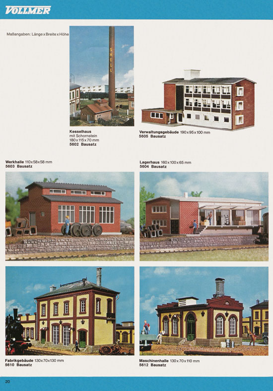 Seite 20 Vollmer Katalog 1976
