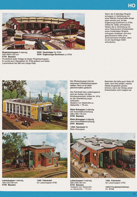 Seite 27 Vollmer Katalog 1976
