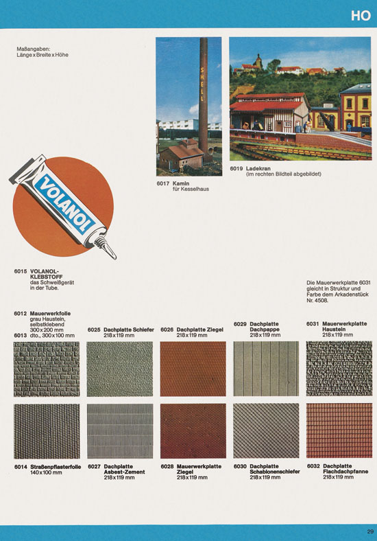 Seite 29 Vollmer Katalog 1976