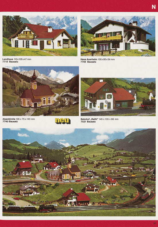Seite 35 Vollmer Katalog 1976
