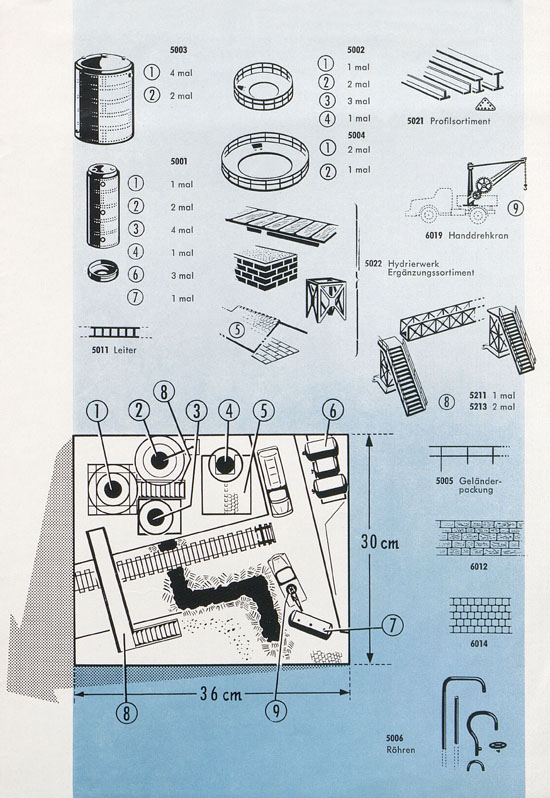 Vollmer 1000 Möglichkeiten Hydrierwerk 1960