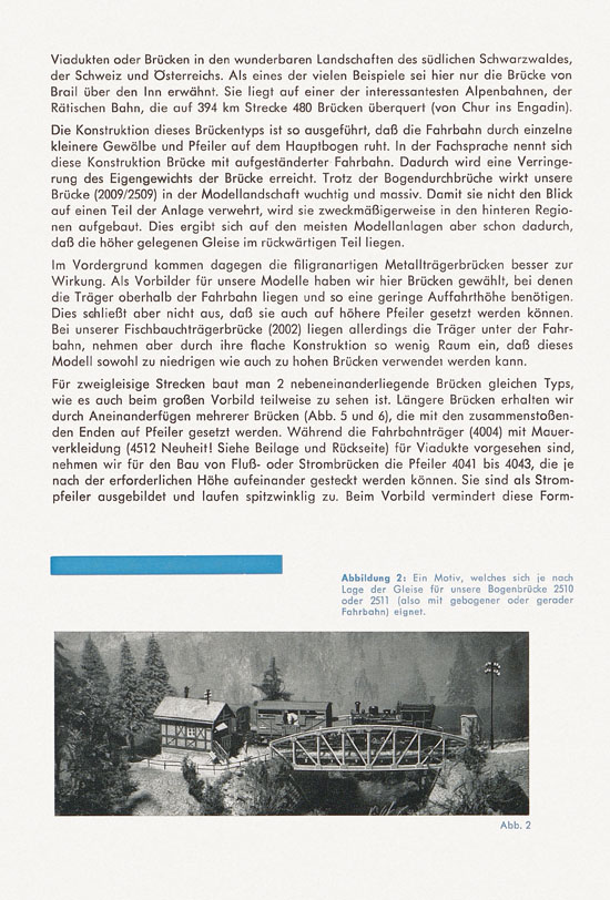 Seite 3 Vollmer 1000 Möglichkeiten Brücken 1962