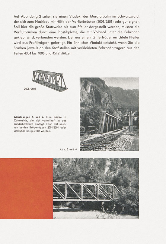 Seite 5 Vollmer 1000 Möglichkeiten Brücken 1962