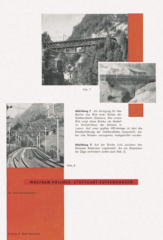 Seite 6 Vollmer 1000 Möglichkeiten Brücken 1962