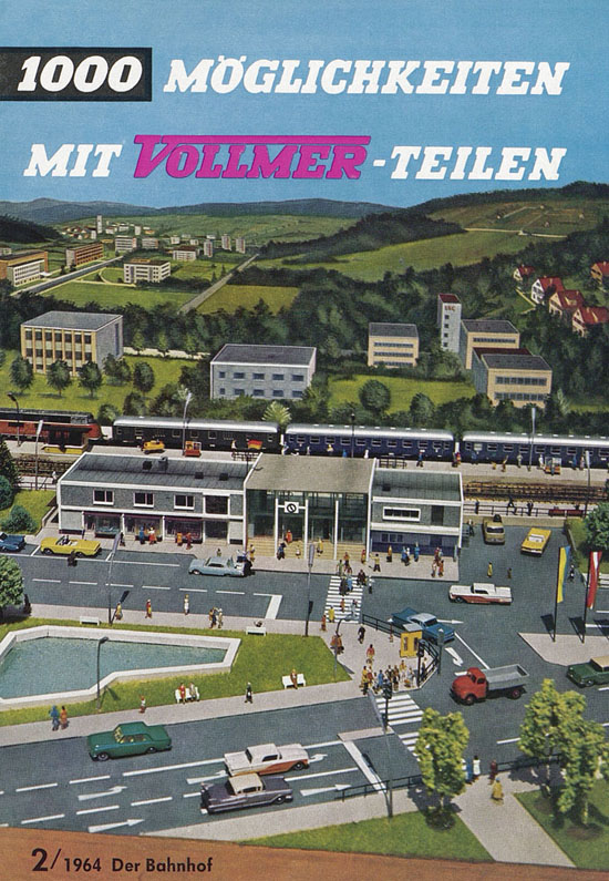 Seite 1 Vollmer 1000 Möglichkeiten Der Bahnhof 1964