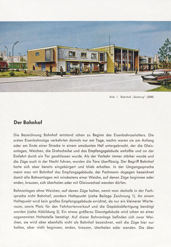 Seite 2 Vollmer 1000 Möglichkeiten Der Bahnhof 1964