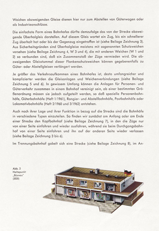 Seite 3 Vollmer 1000 Möglichkeiten Der Bahnhof 1964
