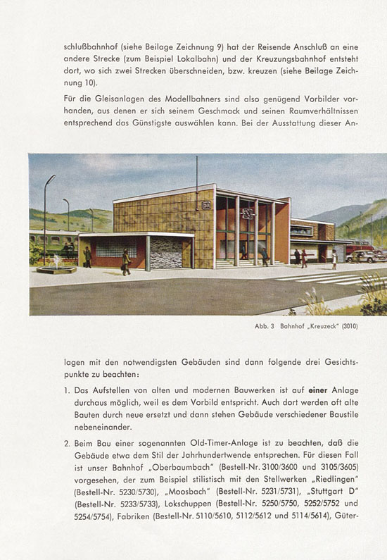 Vollmer 1000 Möglichkeiten Der Bahnhof 1964