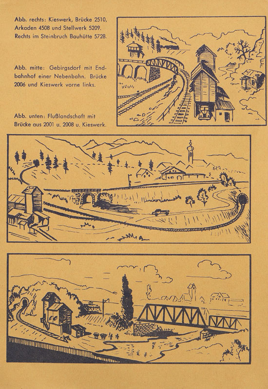 Seite 8 Vollmer 1000 Möglichkeiten Kieswerk 1960