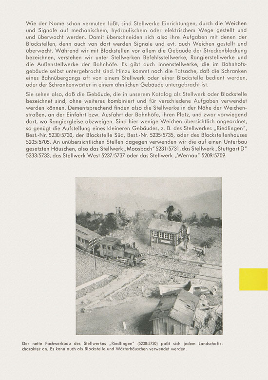 Seite 3 Vollmer 1000 Möglichkeiten Stellwerke und Blockstellen 1961
