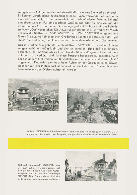 Seite 4 Vollmer 1000 Möglichkeiten Stellwerke und Blockstellen 1961