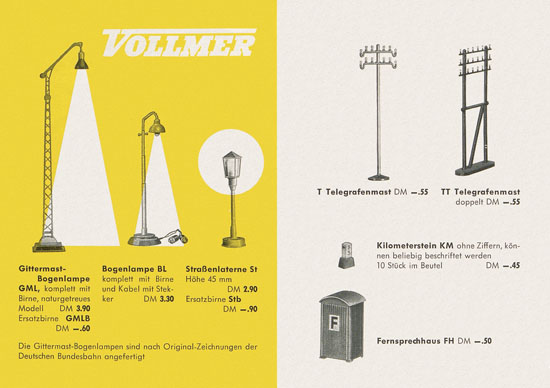 Vollmer Katalog 1957