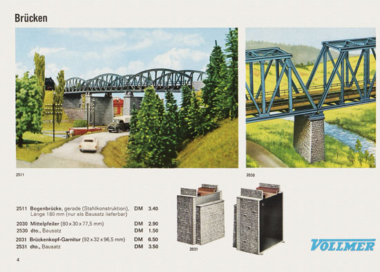 Seite 4 Vollmer Katalog 1967-1968