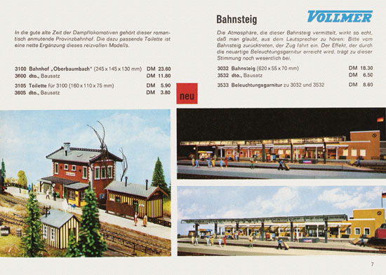 Seite 7 Vollmer Katalog 1967-1968