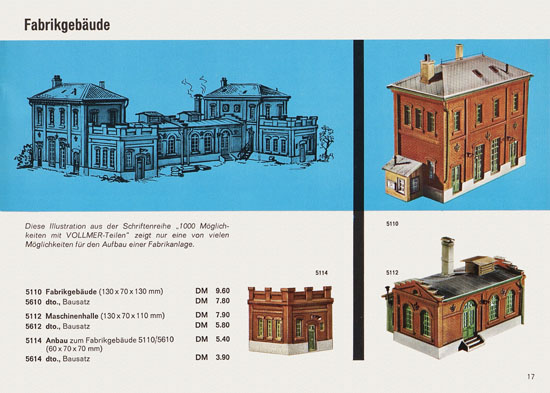 Seite 17 Vollmer Katalog 1967-1968