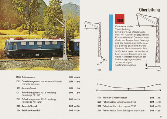 Seite 27 Vollmer Katalog 1967-1968