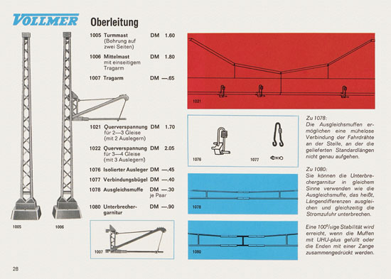Seite 28 Vollmer Katalog 1967-1968