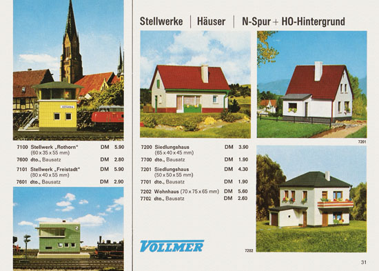 Seite 31 Vollmer Katalog 1967-1968