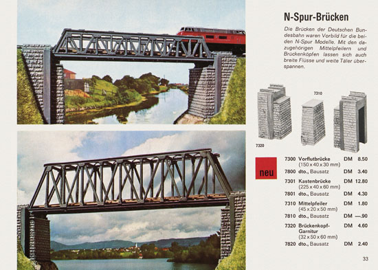 Seite 33 Vollmer Katalog 1967-1968