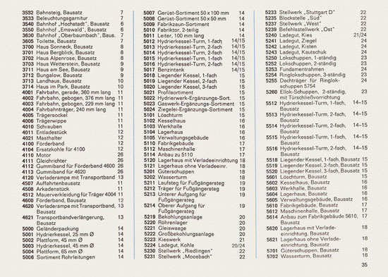 Seite 35 Vollmer Katalog 1967-1968