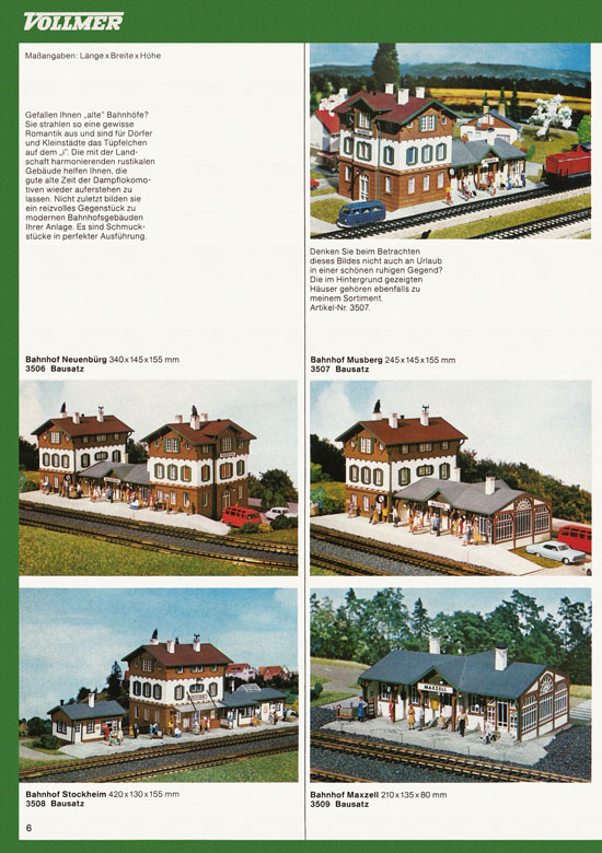 Vollmer Katalog 1974