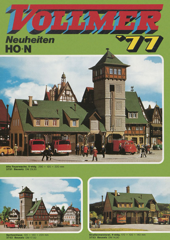 Vollmer Neuheiten H0 + N 1977