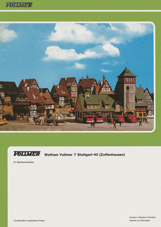 Seite 4 Vollmer Neuheiten H0 + N 1977