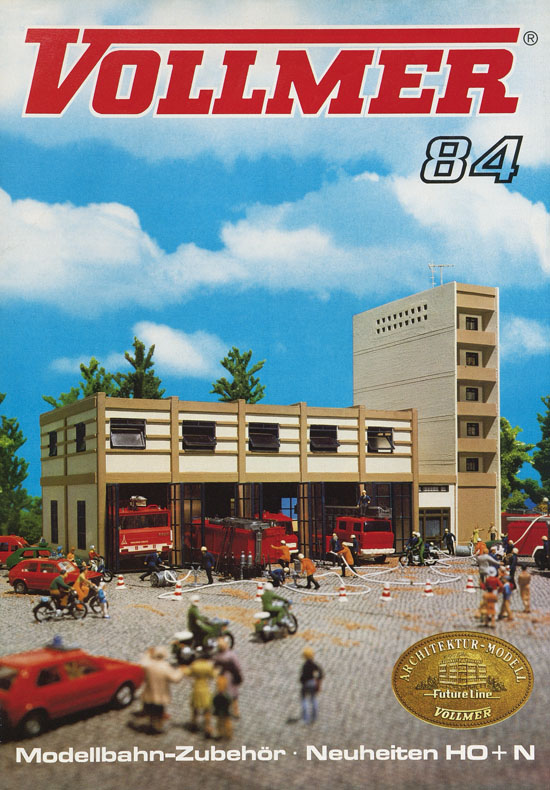 Seite 1 Vollmer Prospekt mit Neuheiten 1984