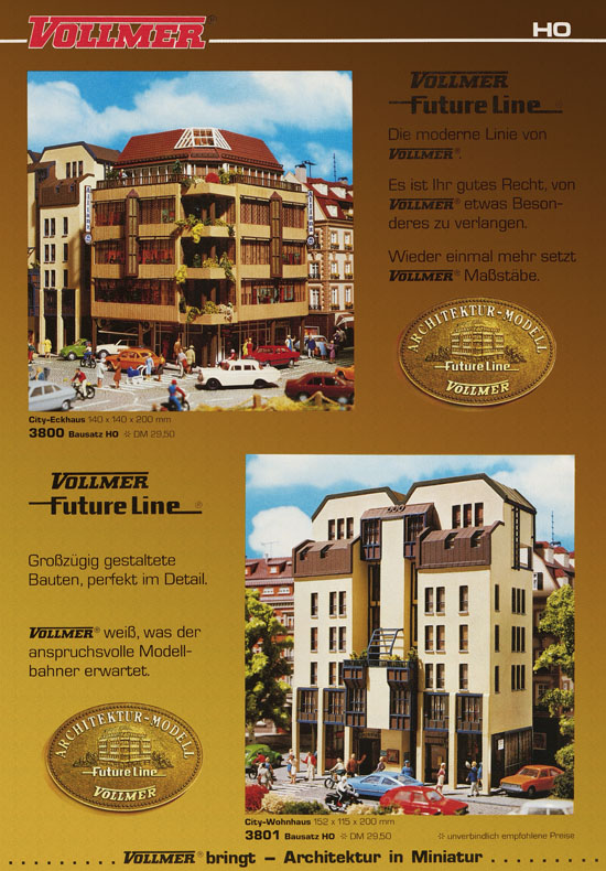 Seite 2 Vollmer Prospekt mit Neuheiten 1984