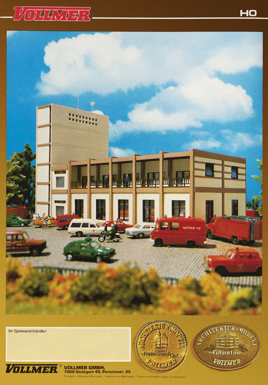 Seite 8 Vollmer Prospekt mit Neuheiten 1984