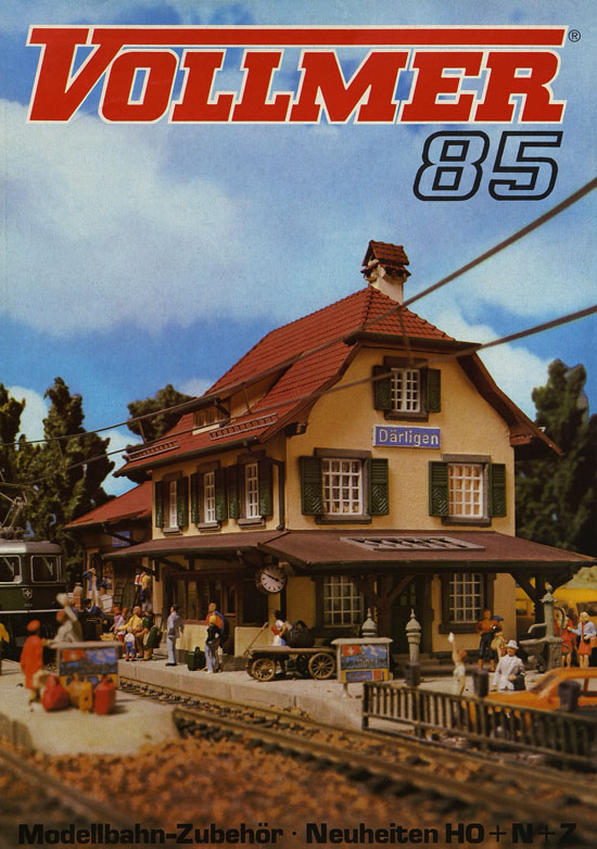 Seite 1 Vollmer Prospekt mit Neuheiten 1985