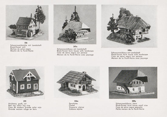 Voigt Modellspielwaren Katalog 1956, VT Barntrup