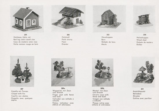 Voigt Modellspielwaren Katalog 1956, VT Barntrup